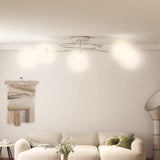 Ceiling Lamp with Mesh Wire Shades for 5 G9 LED Lights 337909