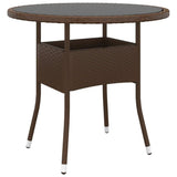 Garden Bistro Set Brown 3095906