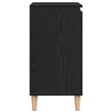 Sideboard Black Oak 60 x 35 x 70 cm Engineered Wood 862593