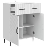 Sideboard with Drawer White 66 x 34.5 x 89.5 cm Engineered Wood 894865