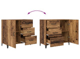 Sideboard Old Wood 69.5 x 34 x 90 cm Engineered Wood 880661