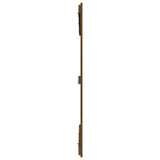 Wall Headboard Honey Brown 146.5x3x110 cm Solid Wood Pine 824946