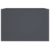 Planter Anthracite 62x40x39 cm Steel 841597