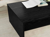 Coffee Table Black Oak 80 x 50 x 40 cm Engineered Wood 8000277