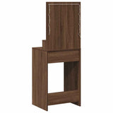 Dressing Table Brown Oak 50 x 41 x 135 cm Engineered Wood 865124