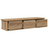Wall Cabinet Artisian Oak 88x26x18.5 cm Engineered Wood 855861