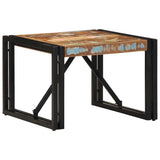 ZNTS Coffee Table Multicolour 50x50x35 cm Solid Wood Reclaimed 4016680