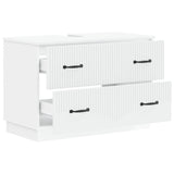 Bathroom Sink Cabinet HOORN White 82 x 41x 56 cm 897235