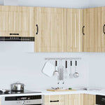 ZNTS Kitchen Wall Cabinet Lucca Sonoma Oak Engineered Wood 853803