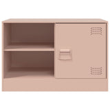 TV Cabinets 2 pcs Pink 67x39x44 cm Steel 841694