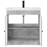 Bathroom Furniture Set Concrete Grey 56 x 37.5 x 81 cm 3404127