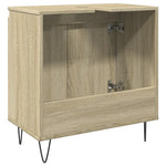 ZNTS Bathroom Cabinet Sonoma Oak 58x33x60 cm Engineered Wood 849674