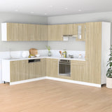 Wall Mounted Cabinet Lyon Sonoma Oak 50x31x60 cm Engineered Wood 849619