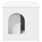 Cat House White 85 x 55 x 50.5 cm Engineered Wood 8000725