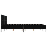 Bed Frame without Mattress Black 120x200 cm 3279992