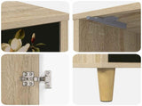 Bedside Cabinet BREMEN 2 pcs Sonoma Oak 36 x 33 x 50 cm 8007226
