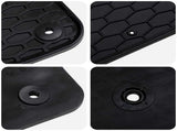 Car Mat 4 pcs Black suitable for Audi Q4 etron 2022- Rubber 42029083