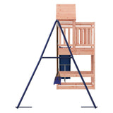 Outdoor Playset Natural wood and blue 3156989