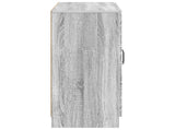 Sideboard Grey Sonoma 89 x 34.5 x 77 cm Engineered Wood 895801