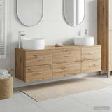 Bathroom Furniture Set 3 pcs Artisan Oak 49.5 x 44.5 x 66 cm 3405922