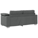 Sofa Dark Grey 180 x 77 x 82 cm Fabric 4105228