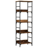 Book Cabinet Old Wood 50x33x153 cm Engineered Wood 857468