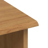 Hutch ASKIM Honey Wax 91 x 40 x 184 cm Solid Pine Wood 3334642
