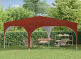 Pop-up Party Tent 290 x 290 x 245 cm Terracotta 42019853