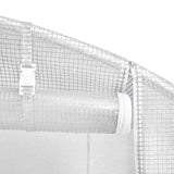 Greenhouse with Steel Frame White 20 m 5x4x2.3 m 3188094
