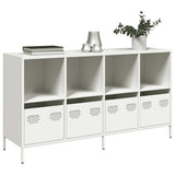 Sideboard White 135x39x73.5 cm Cold-rolled Steel 3307166