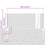 Fence and Post Green 0.5 x 25 m Steel 3336468