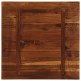Table Top 70x70x2.5 cm Square Solid Wood Reclaimed 371070