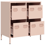 Sideboard Pink 68x39x73.5 cm Cold-rolled Steel 851257
