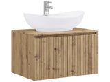 Bathroom Furniture Set Artisan Oak Engineered Wood 3404349