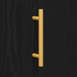 Sideboard Black Oak 90 x 34 x 80 cm Engineered Wood 869078