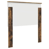 Headboard Smoked Oak 100 cm Engineered Wood 887676