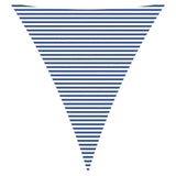 Sun Shade Sail Blue and White 5 x 6 x 6 m 100% Polyester Oxford 42031190
