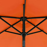 Garden Parasol with Steel Pole Terracotta 225x225x212 cm 4005063