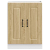 Sink Base Cabinet Kalmar Sonoma Oak 60x46x81.5 cm Engineered Wood 853440