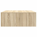 Coffee Table with Drawers Sonoma Oak 100x100x40 cm 3328401