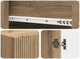 Cabinet Set 2 pcs 66 x 34.5 x 90 cm Engineered Wood 3416591