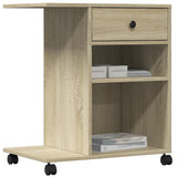 Printer Stand with Wheels Sonoma Oak 60x40x68.5 cm 840641
