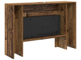Electric Fireplace Old Wood 100 x 24.5 x 90 cm Engineered wood 8020766