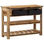 Console Table 100x35x75 cm Solid Wood Mango 374059