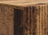 Bathroom Cabinet with Open Shelf ARNHEM Old Wood 896603