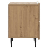Bedside Cabinet Artisan Oak 43 x 34.5 x 49.5 cm Engineered Wood 894313