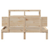 Bed Frame with Headboard without Mattress 120x200 cm 3306084