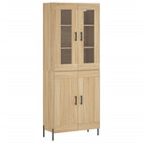Highboard Sonoma Oak 69.5x34x180 cm Engineered Wood 3198348