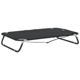 Dog Bed Foldable Anthracite Oxford Fabric and Steel 172605
