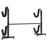 Kayak Storage Rack for 2 Kayak 250x57x127,5 cm Steel 156342